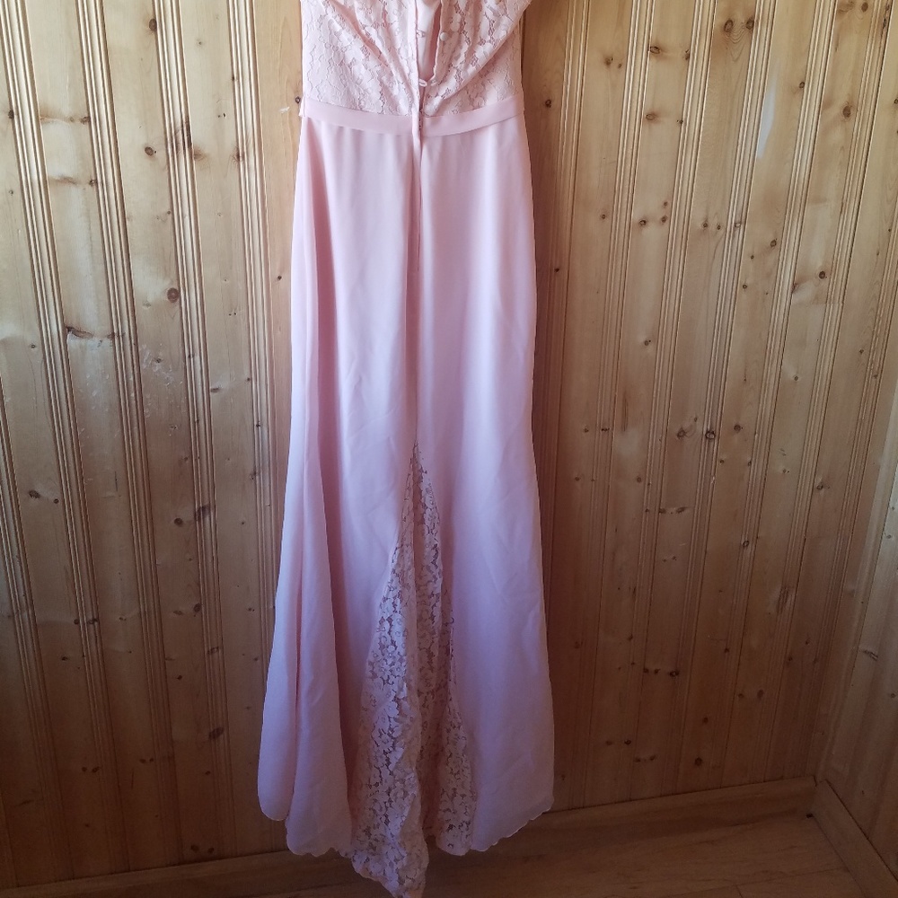 Gorgeous Christina Wu dress in blush - Picture 2 of 5